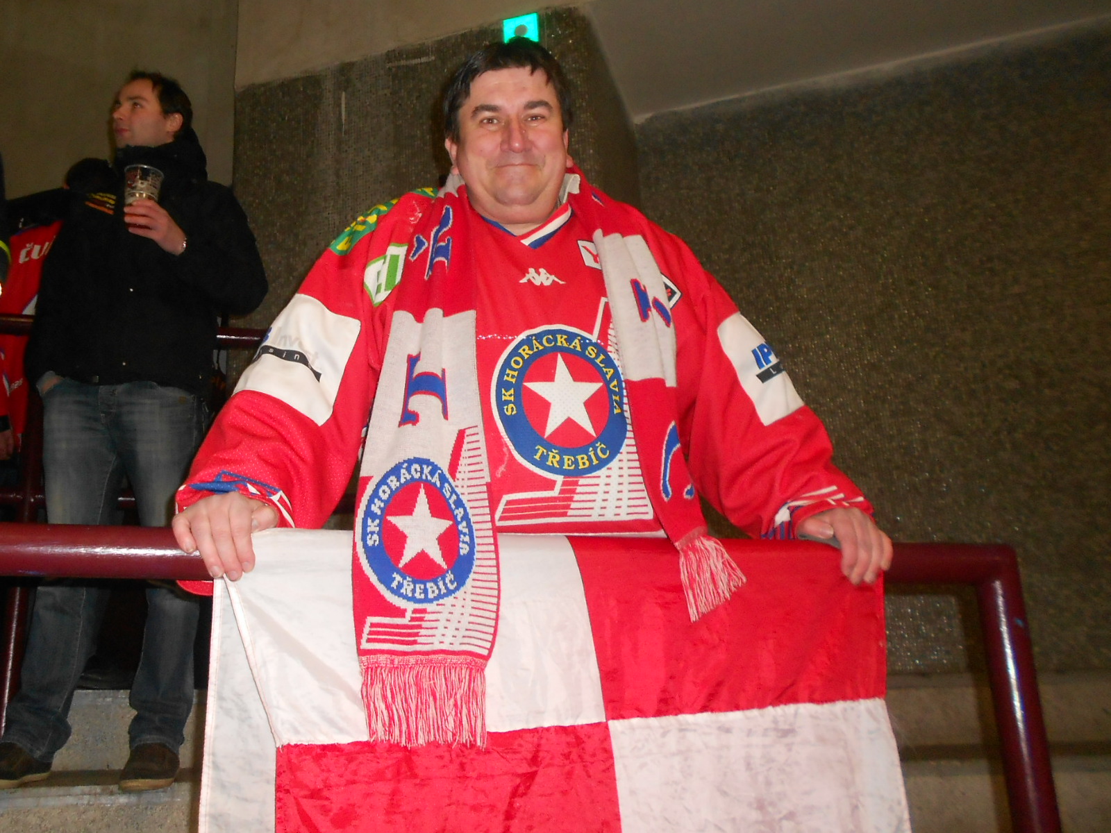 Na hokeji v Jihlavě 5.2.2014