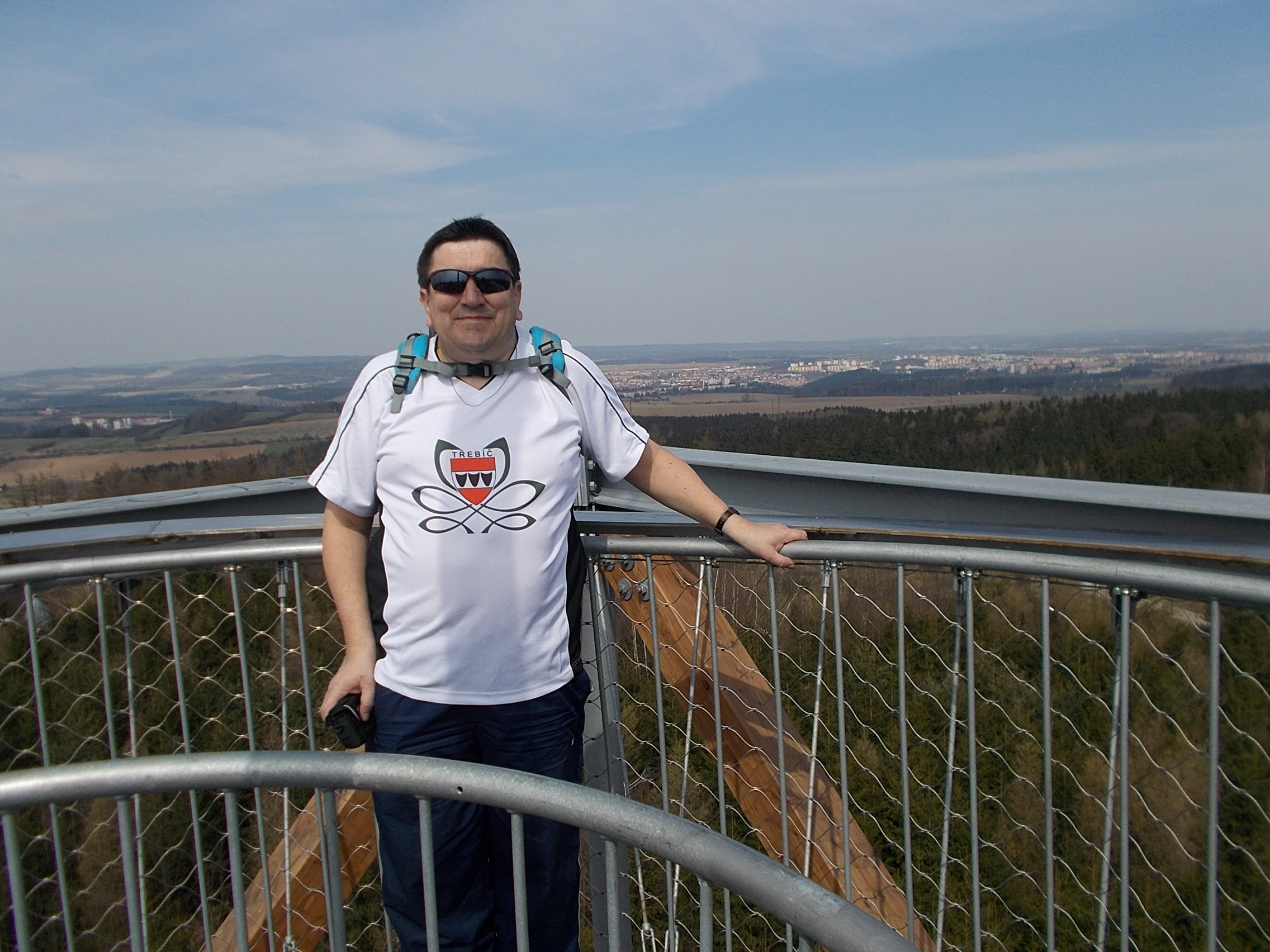 Na rozhledně na Pekelném kopci - 11.4.2015