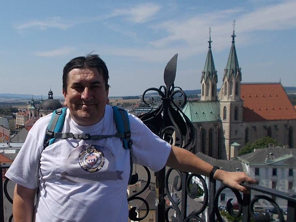 Kroměříž (na zámecké věži)