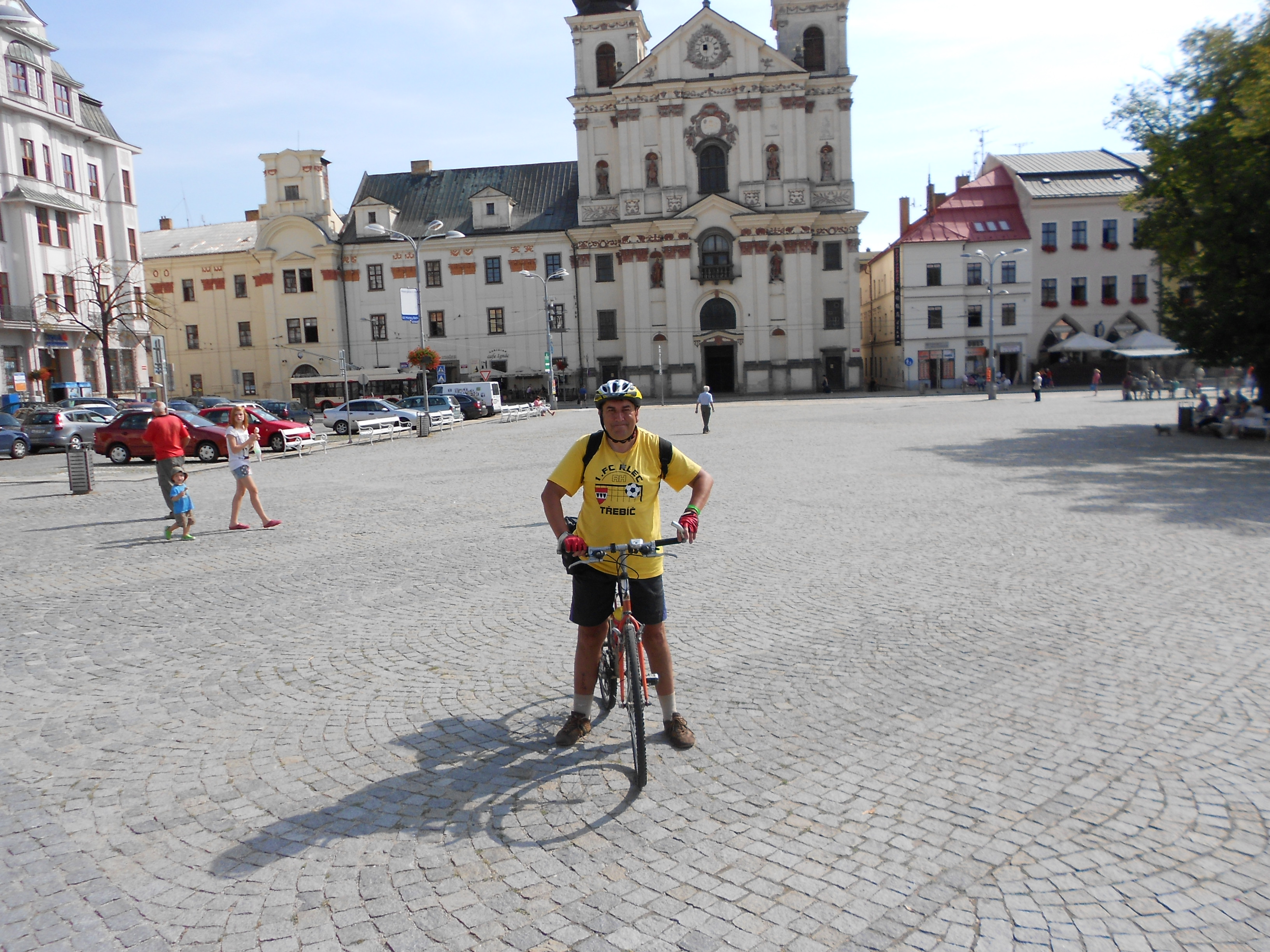 Jihlavské náměstí na kole 2012