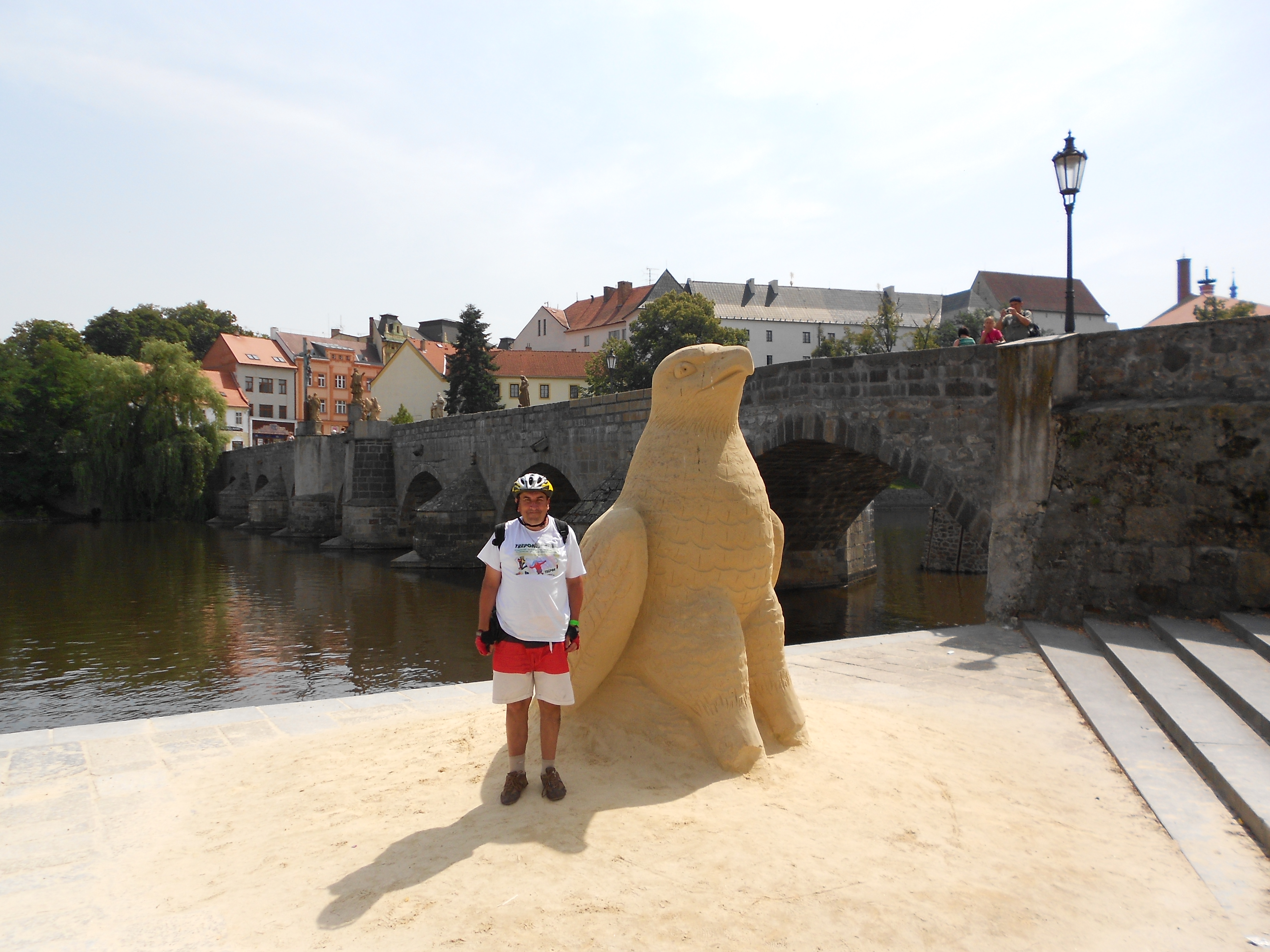 Písecké nábřeží Otavy 2012